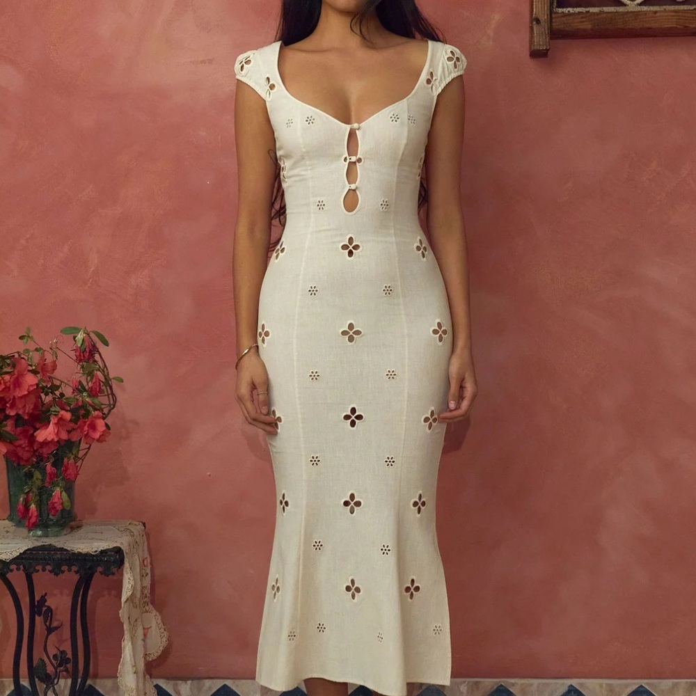 ISO Maria in Leite dress Mirror Palais - Picture 1 of 1